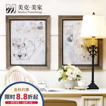 Meike Meijia Butterfly Tree Decoration Painting Modern Art Micro-spray Oil Painting Living Room Bedroom Sofa Background Painting