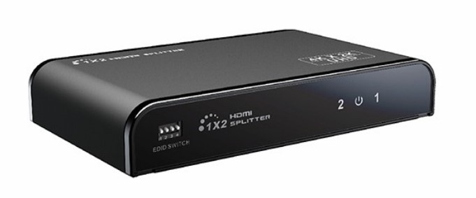 LKV312EDID-V2 0 1 in 2 Out of HDMI Dispenser 10% 2 Adjustable Arbitrary Resolution Longstrong