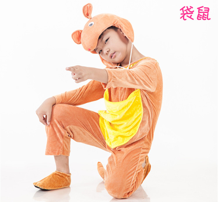 Trang phục biểu diễn động vật Trang phục biểu diễn thiếu nhi mẫu giáo ếch thỏ sư tử hổ gia súc chó gà trang phục phim hoạt hình người lớn trang phục biểu diễn động vật cho bé