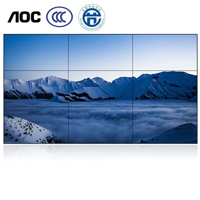 AOC 55D8U 55 -INCH SUPPLE 4K Дисплей Схема 10 -битного цвета двустороннее шитье 3,5 мм экрана