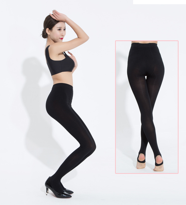 Mùa xuân và mùa thu cực lớn chất béo cộng với quần lửng nhung thắt lưng cao cộng với phân bón XL dài 200 kg cộng với vớ áo khoác nữ đẹp