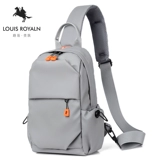 路易贵族 Трендовая нагрудная сумка, дорожная сумка через плечо, спортивная вместительная и большая сумка на одно плечо, подвеска