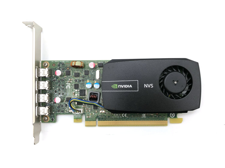 Original Quadro NVS510 2G professional graphics graphics card 4-screen 4-screen multi-screen split-screen splicing stir-fry stock 4K