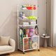 Fitness Equipment Storage Rack, Home Sports Dumbbell Kettlebell Rack, Foam Roller Yoga Mat Storage Rack, Mobile Basketball Rack