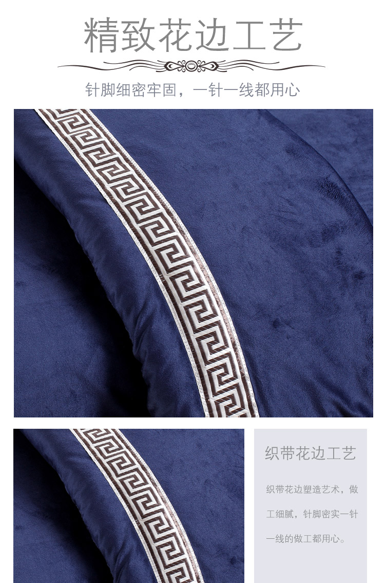 Cao cấp tinh nhung dày màu denim bedspread vẻ đẹp chăm sóc sắc đẹp thẩm mỹ viện có thể được tùy chỉnh dầu gội đầu massage bedspread - Trang bị tấm mẫu ga phủ giường spa