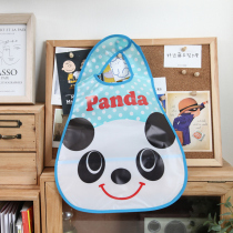 Baby eating bib baby waterproof bib supplementary food bag anti-dirt artifact super soft thin summer childrens apron