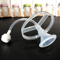 How comotomo Baby Bottle accessories gravity ball straws wide caliber silicone anti-drop universal household drinking water