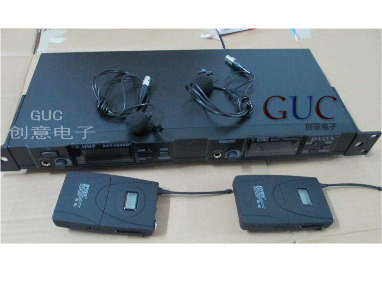 DVON Dihua Aussie A-9090 wireless collar clip microphone purse small bee microphone