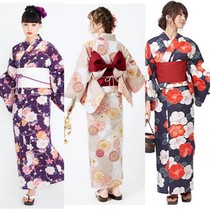 grl womens multi-color cotton Japanese kimono Yukata uniform size defect Summer festival Yukata single dress