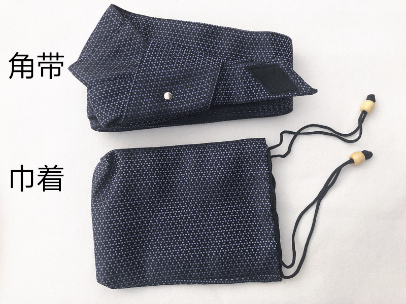 The male and the belt corner with a towel suit.