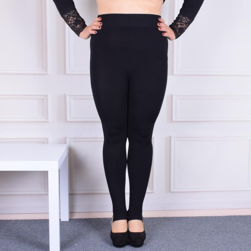 Mùa xuân mới 2018 cộng với phân bón Quần legging XL cho phụ nữ mặc quần lửng mỏng 200 kg eo cao béo mm bước chân quần quần lót nữ