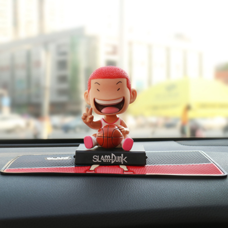 Anime Slam Dunk Figure Model Sakuragi Hanamichi Doll Car Decoration Collectible Gift for Boyfriend