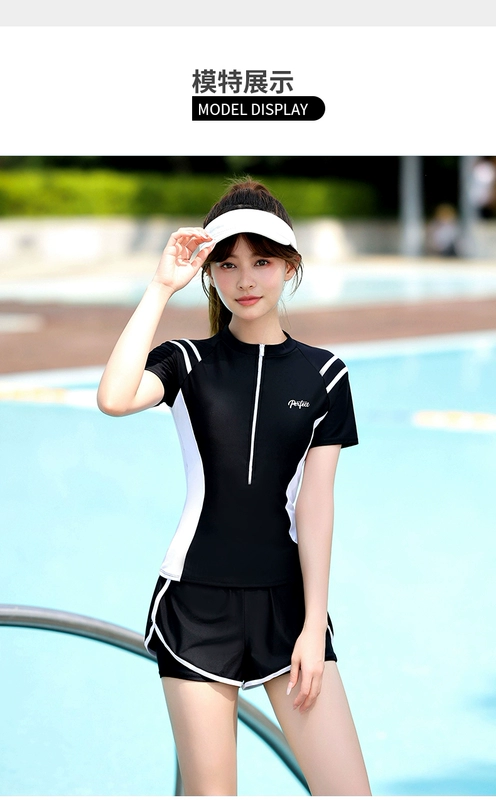 do boi nu dep Đồ Bơi Nữ 2023 Phong Cách Mới Bảo Thủ Hơi Béo Che Da Xẻ Da Cao Cấp Gợi Cảm Bể Bơi Suối Nước Nóng Mặc Đặc Biệt đồ bơi liền thân nữ áo bơi nữ đẹp