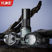 Черный + очки для плавания [окрашенная версия]