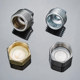 Stainless steel 4 points inner wire outer wire plug cap 4 points 6 points water pipe bulkhead pipe plug cap thickened copper plug