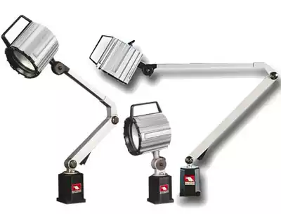 Taiwan Eagle square tube dust-proof work light Machine type work light Long medium short VHL-300L