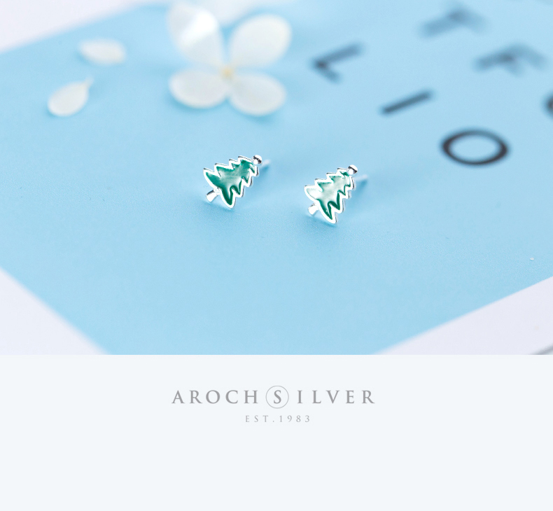 Pendientes de árbol de Navidad Imagen 3