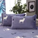 Dày nhung san hô gối gối flannel gối trẻ em phim hoạt hình đơn gối đôi da nhung nhung gối gối chống giật mình