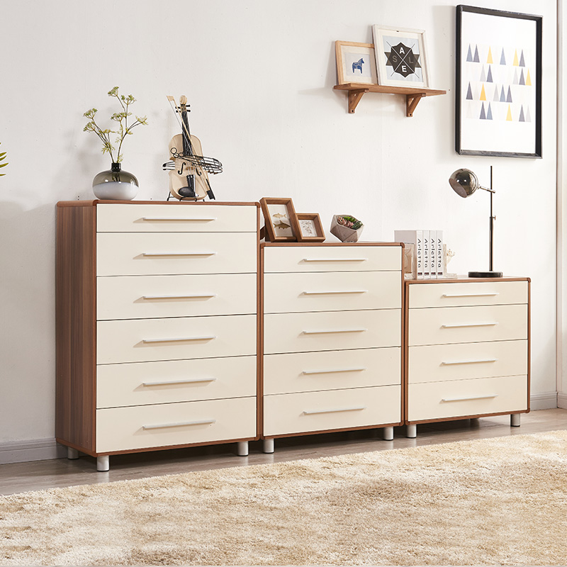 a home furniture simple drawer drawer storage storage cabinet four drawers five drawers six drawers combination A085 Qing