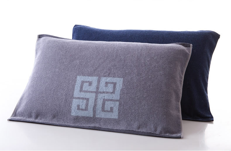 2 vé! Đầm cotton đôi gối vàng thật mềm và dày Khăn gối đơn S2206 áo gối