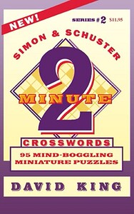 【预售】Simon & Schuster Two-Minute Crosswords Vol. 2: 95