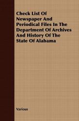 【预售】Check List of Newspaper and Periodical Files in the
