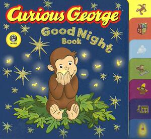 【预售】Curious George Good Night Book: A Tabbed Board Book