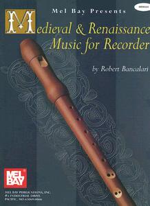 【预售】Medieval & Renaissance Music for Recorder