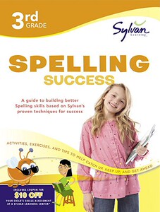 【预售】Third Grade Spelling Success (Sylvan Workbooks)