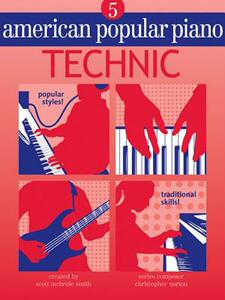 【预售】American Popular Piano: Level Five - Technic