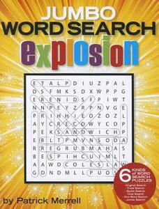 【预售】Jumbo Word Search Explosion