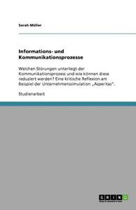 【预售】Informations- Und Kommunikationsprozesse