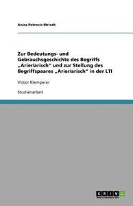 【预售】Zur Bedeutungs- Und Gebrauchsgeschichte Des Begriffs