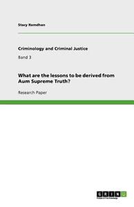 【预售】What Are the Lessons to Be Derived from Aum Supreme