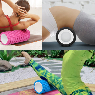 Yoga roller tube fitness foam roller leg shaft hollow leg massage roller Mace yoga Post