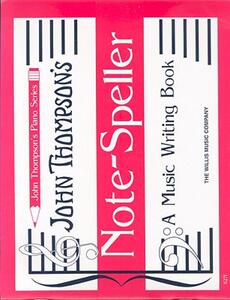 【预售】Note Speller: A Music Writing Book