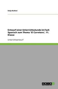 【预售】Entwurf Einer Unterrichtsstunde Im Fach Spanisch Zum