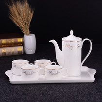British Bone China Porcelain Coffee Cup Suit Eu Style Brief Afternoon Flower Tea Tea Tea Tea Tea Tea Tea tea Creativity Home Ceramics Phnom Penh Water Cup Furniture