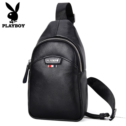 Playboy, нагрудная сумка, сумка через плечо для отдыха, 2020, из натуральной кожи