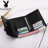 Playboy, бумажник, короткая сумка через плечо, универсальный складной картхолдер, модный кошелек, ультратонкая подарочная коробка