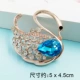 Phiên bản tiếng Hàn của trâm cài mới rhinestone nữ trâm cài phụ kiện trang sức nam phù hiệu pin cổ áo trang trí