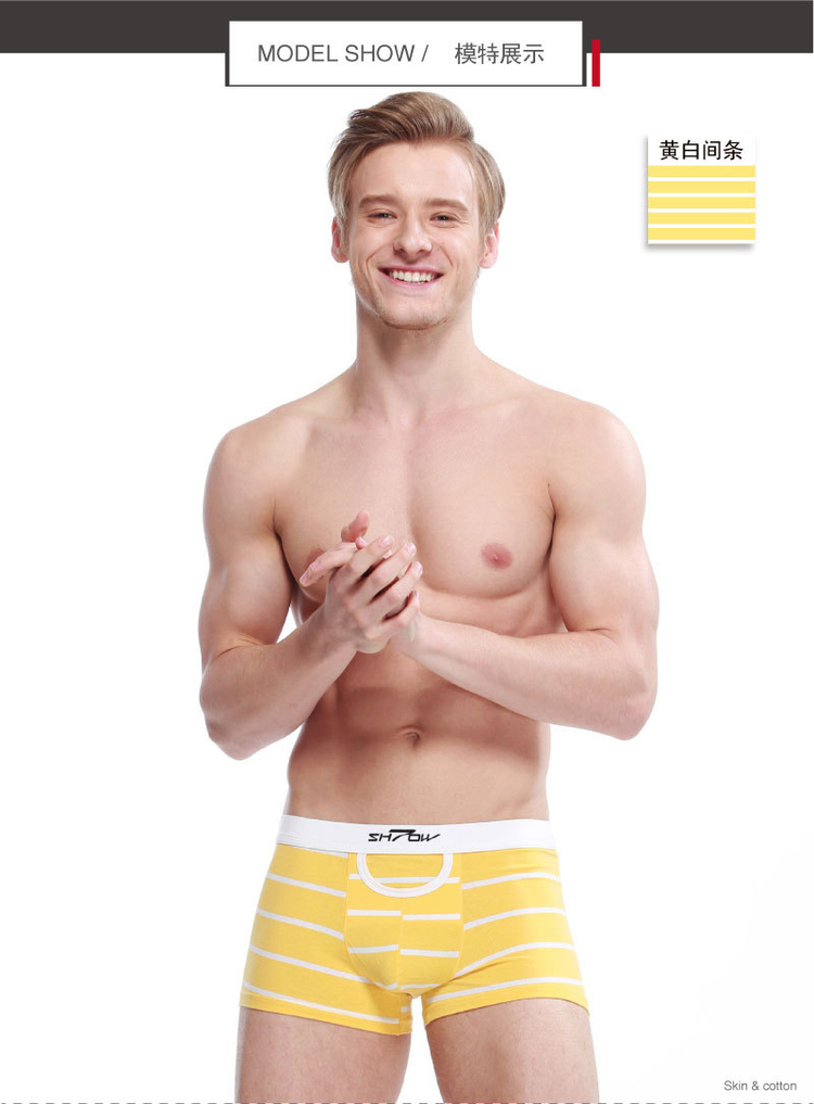 Các cặp vợ chồng đồ lót cotton dễ thương sáng tạo phù hợp với nam giới boxer briefs của phụ nữ sexy thoải mái thở hộp quà tặng