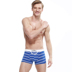 Quần lót nam Boxer Mới đơn giản sọc đen trắng cotton Cotton trung thu Bốn góc thoải mái Hộp quà tặng thoáng khí quần lót nữ cao cấp Bộ quà tặng