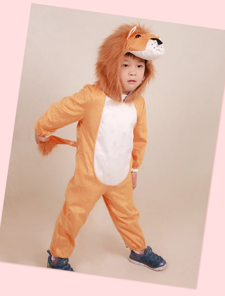 Trang phục động vật trẻ em Trang phục động vật trẻ em jumpsuit 12 Cung hoàng đạo biểu diễn trang phục Giáng sinh bộ noel cho bé