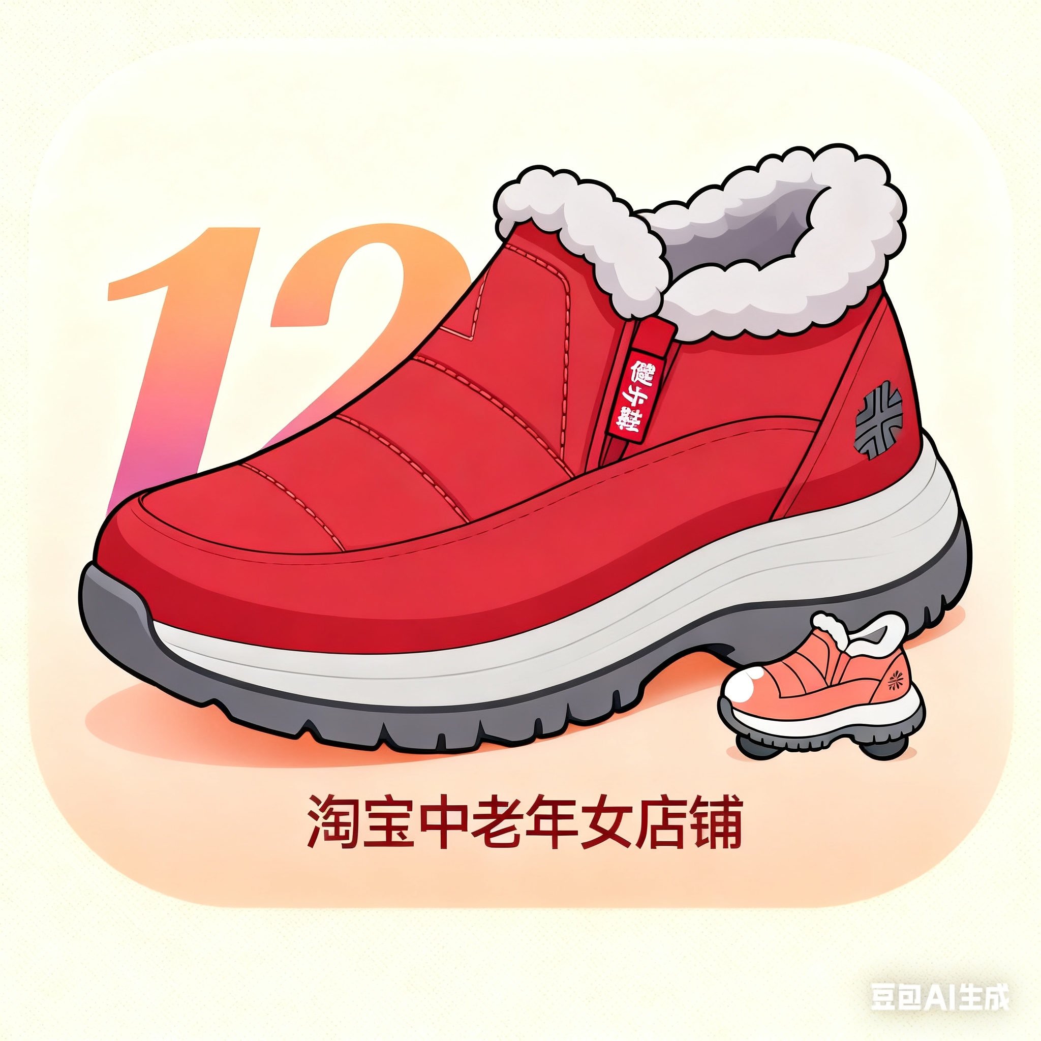 欢乐购休闲运动鞋