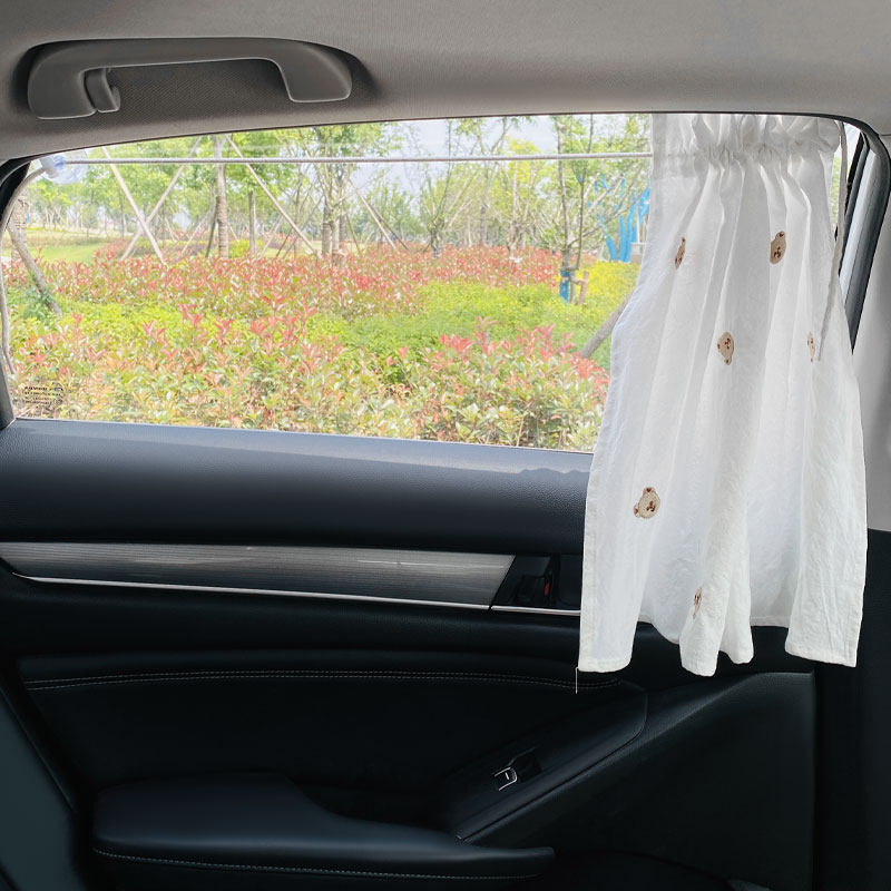 Car sunshade baby sucker car curtain children's car curtain sunshade sucker type car window curtain heat insulation