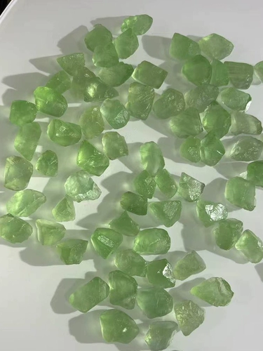 Натуральная мятная природная руда, образец, браслет, аксессуары, 1-2см