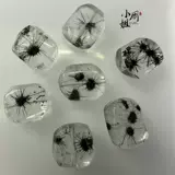 Призрачные бусины ручной работы, кварц, аксессуар, простой и элегантный дизайн