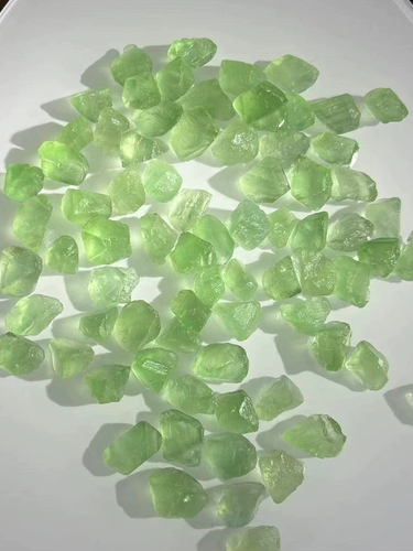 Натуральная мятная природная руда, образец, браслет, аксессуары, 1-2см