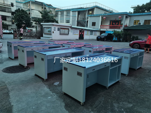 Shenzhen interrogation desk case handler area handling desk soft-wrapped table retention room collection intelligent integrated interrogation table ການ​ປັບ​ແຕ່ງ​ສີ​ເຫຼັກ​ອົບ